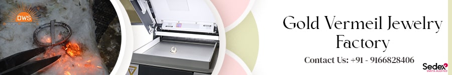 Gold Vermeil Jewelry Factory in India